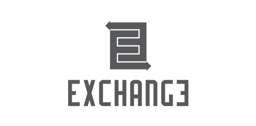 简约现代风格的Exchange3 logo设计