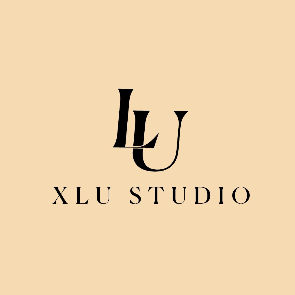 简约时尚的XLU Studio Logo设计