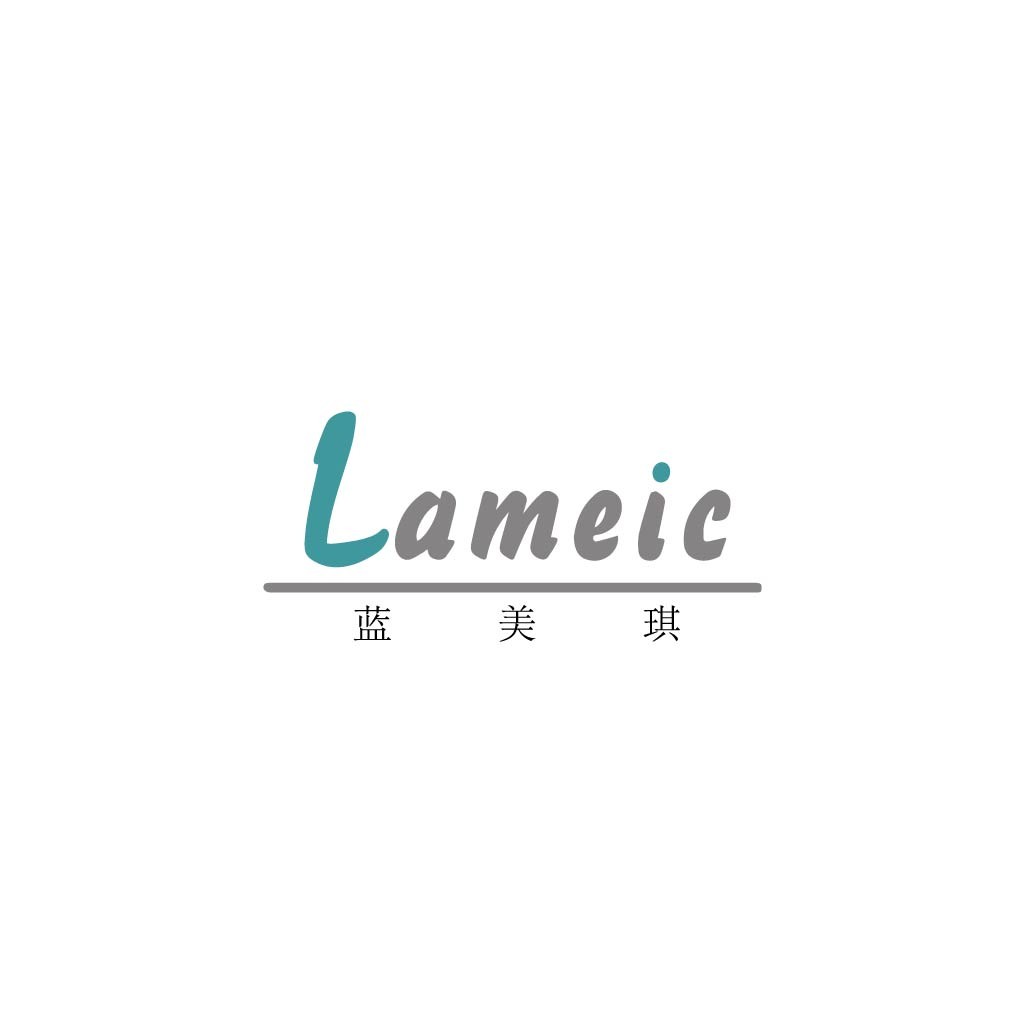 简约清新风格的Lameicic品牌logo设计