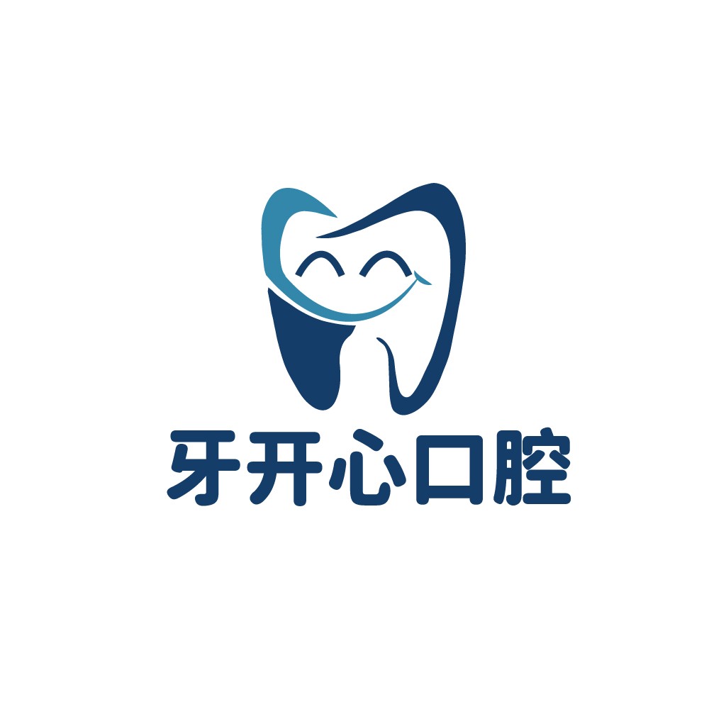 微笑牙齿Logo设计:口腔健康品牌标识