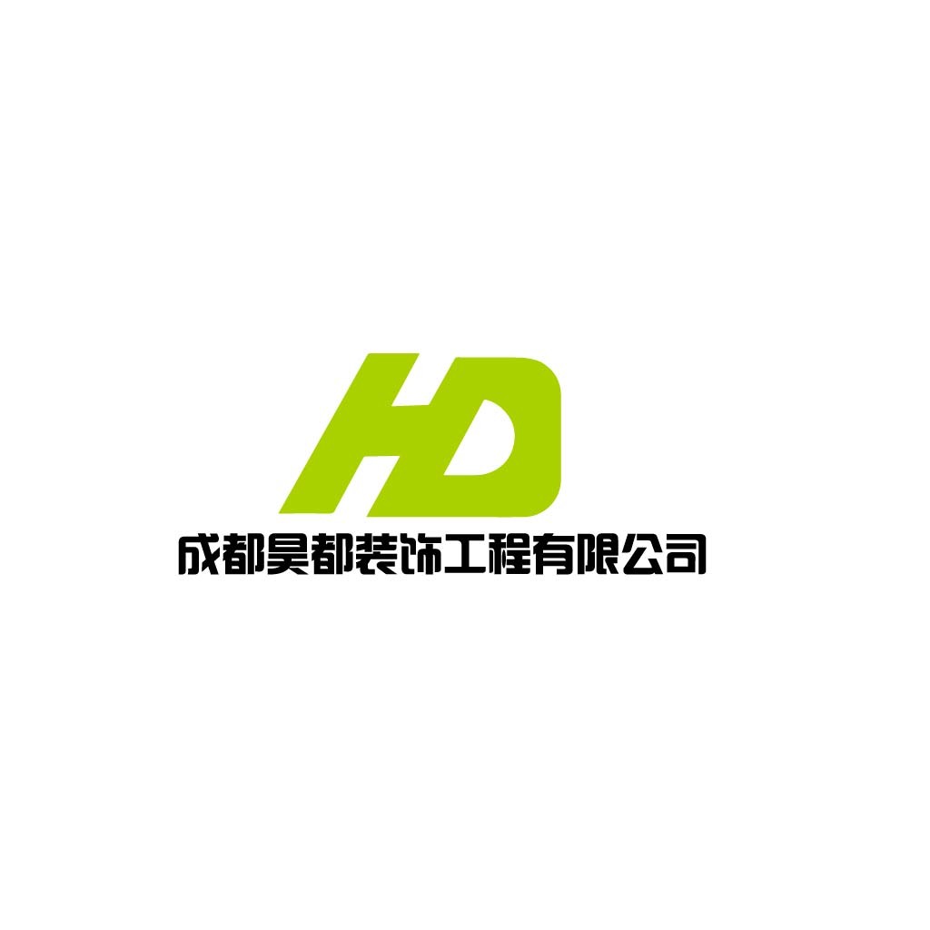 简约现代风格的HD字母logo设计