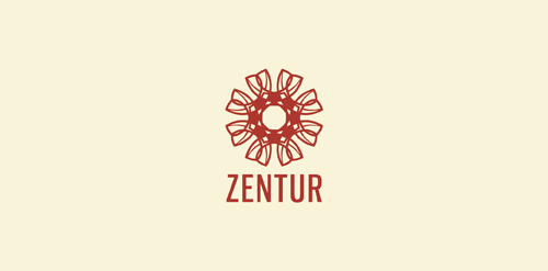 zentur logo设计