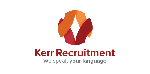 Kerr Recruitment Logo设计：简洁现代的视觉传达