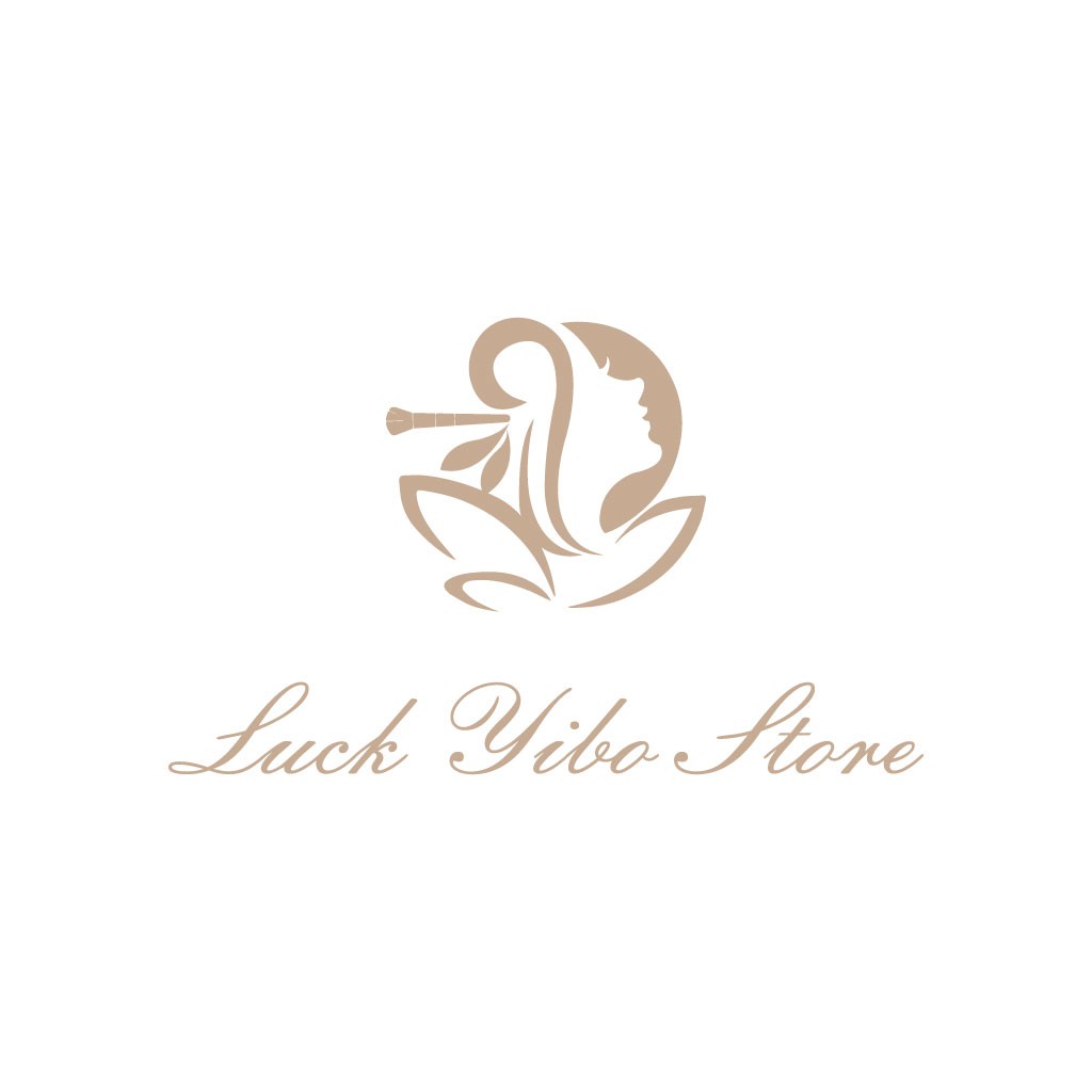 优雅女性形象与乐器结合的logo设计