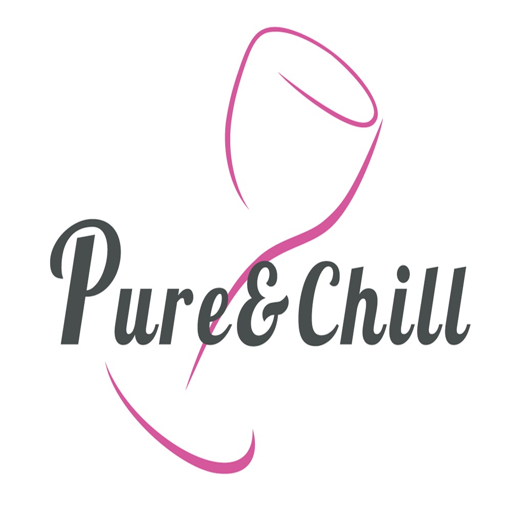 简约优雅的酒杯Logo设计