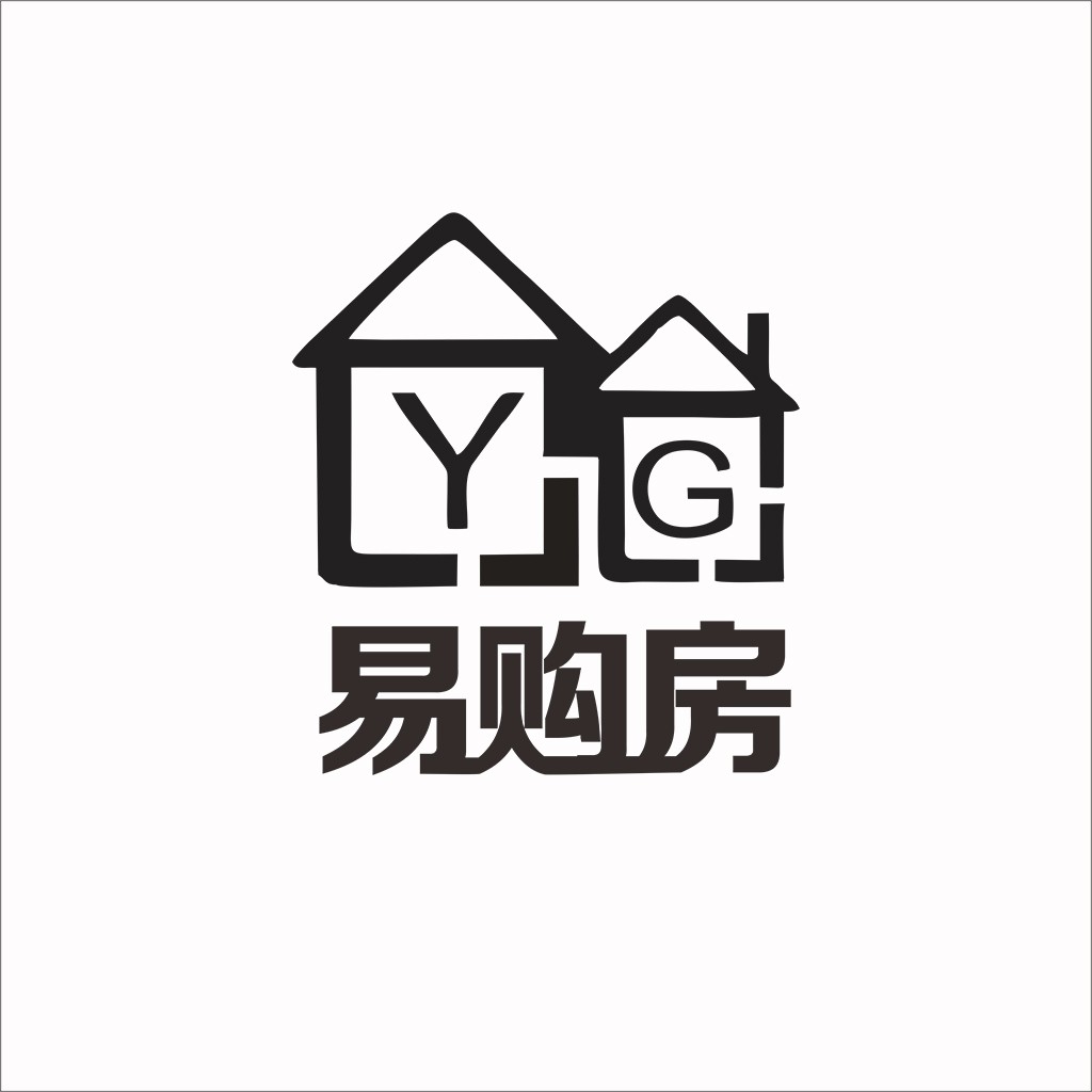 易购购房logo设计