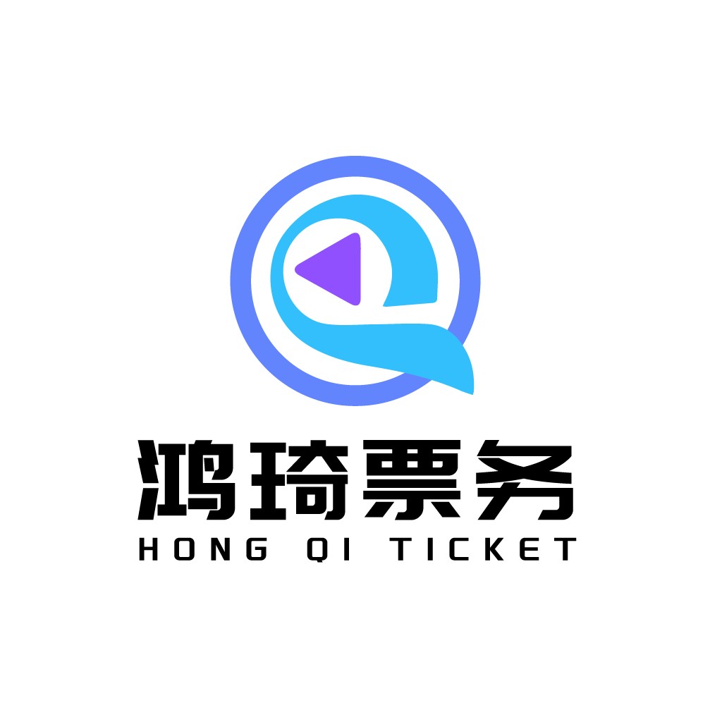 简洁现代的Q形标志设计