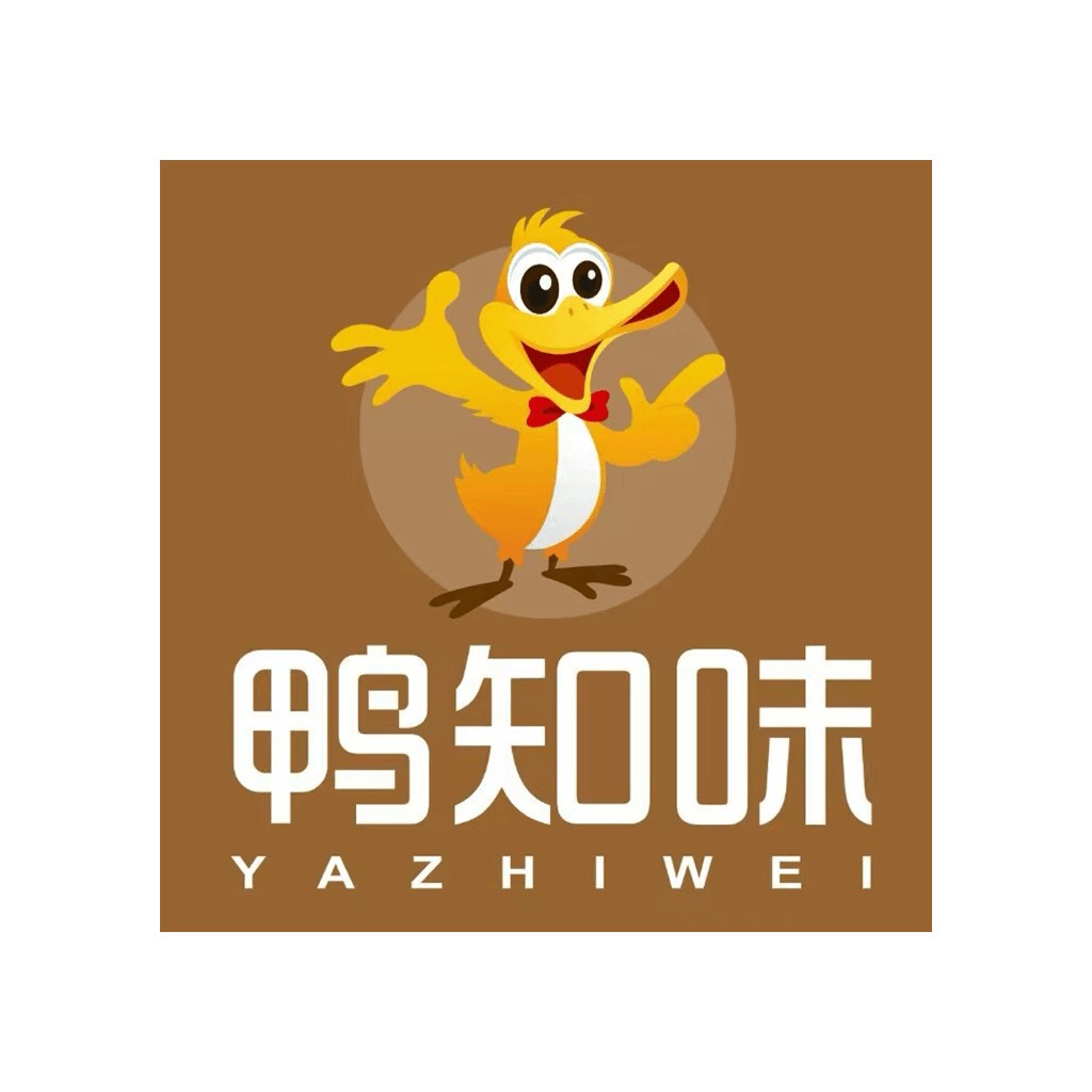 卡通鸭子形象logo设计