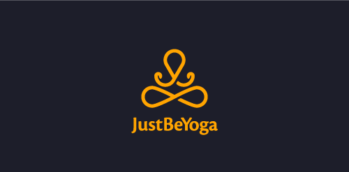 简约瑜伽logo设计