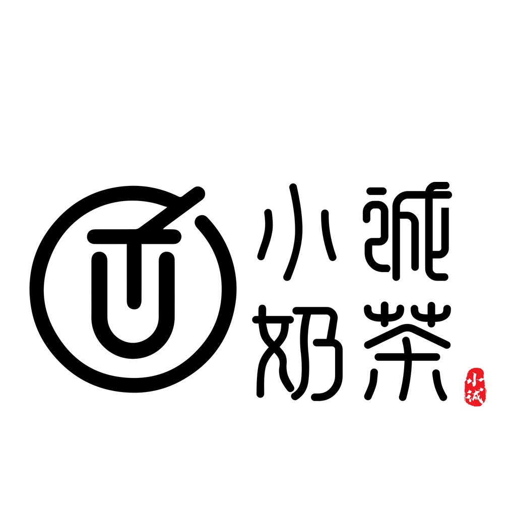 奶茶logo设计：简约现代风格