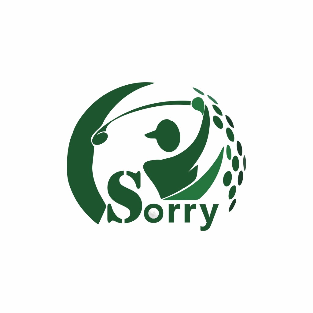 绿色简约运动人物logo设计