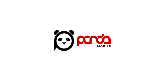 熊猫主题移动应用logo设计