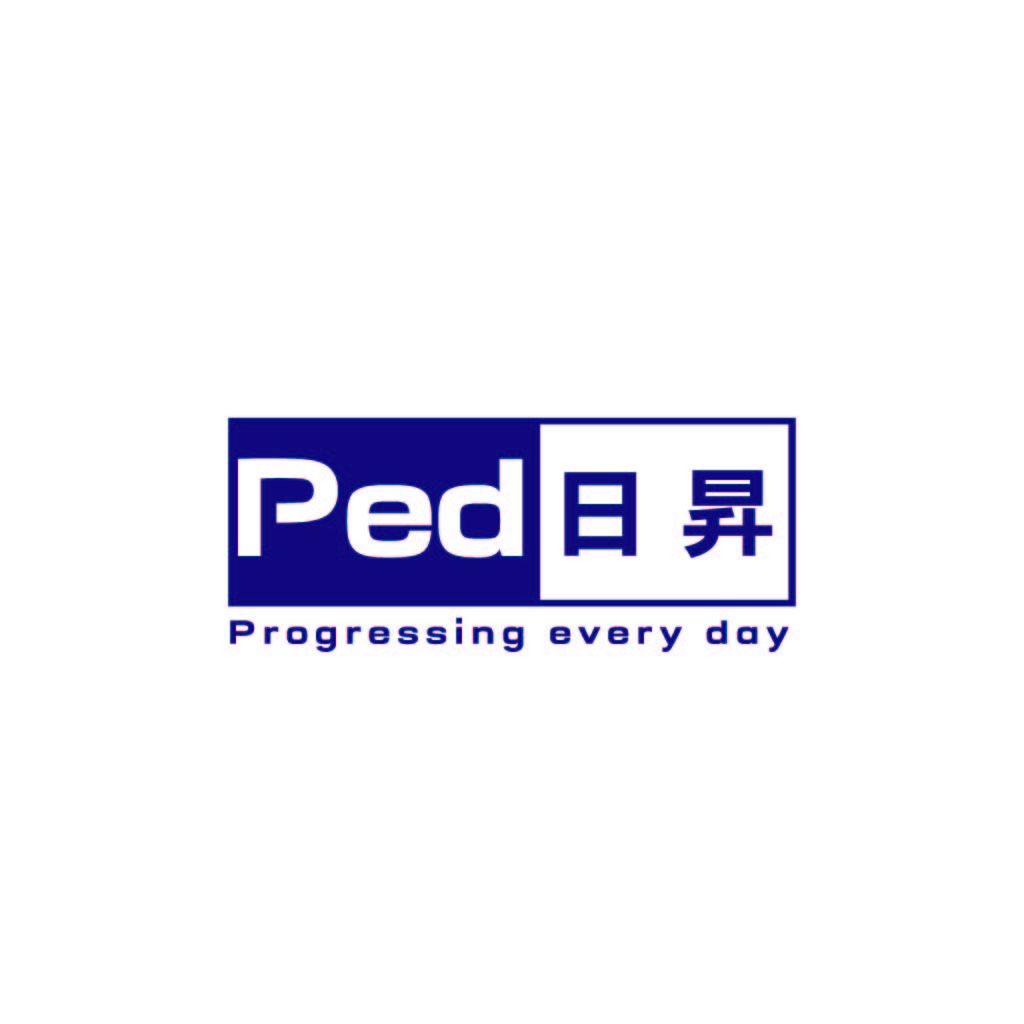 简洁现代的Ped日日昇Logo设计