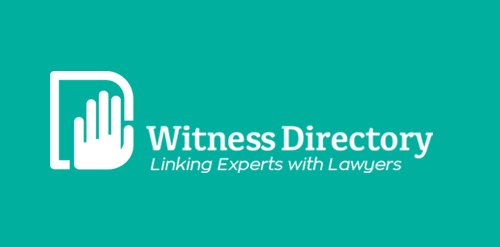 Witness Directory Logo Design -专家律师链接