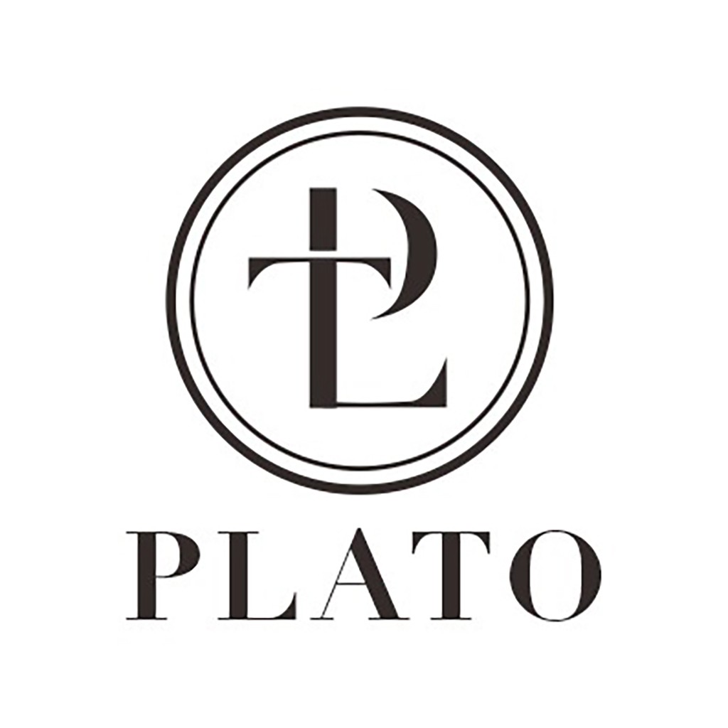 简约优雅PLATO品牌logo设计