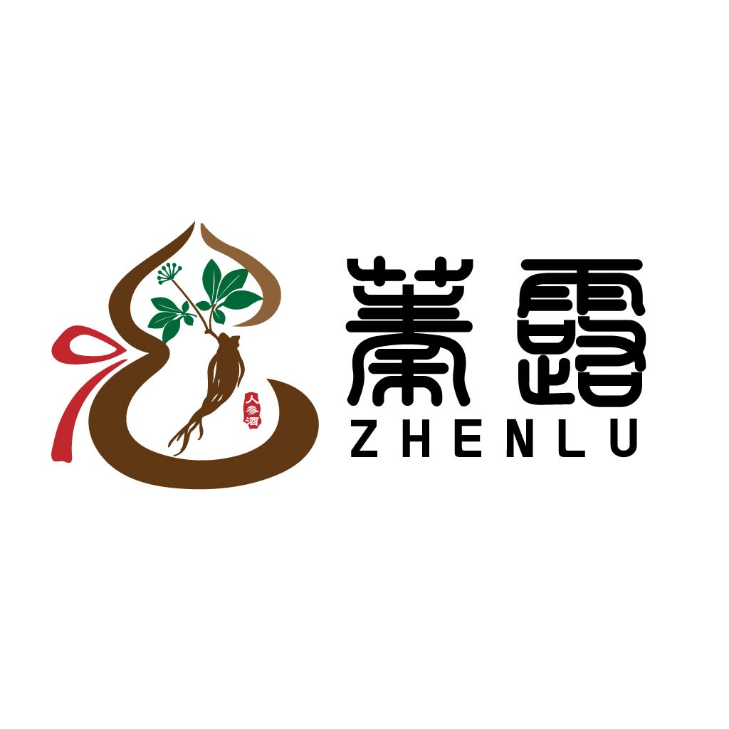 人参酒logo设计:健康养生品牌标识