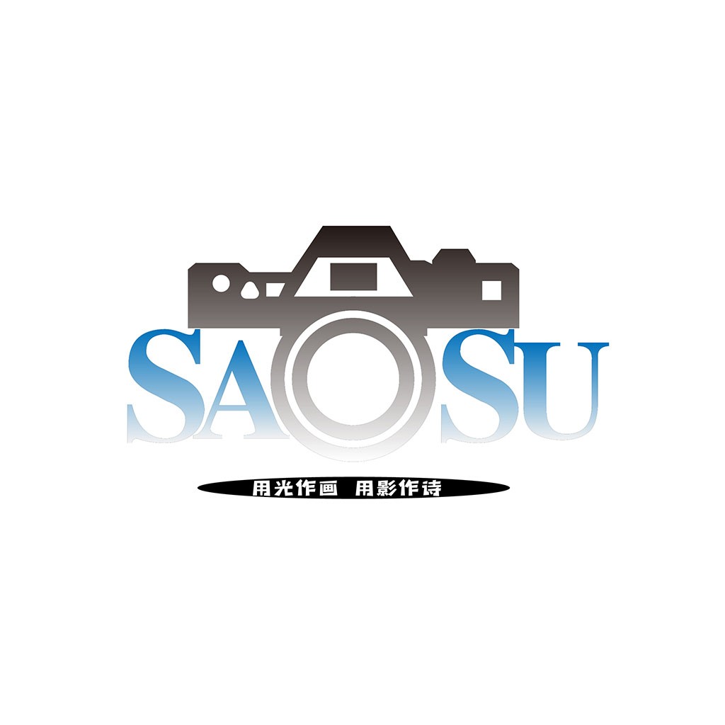 相机logo设计：用光作画，用影作诗