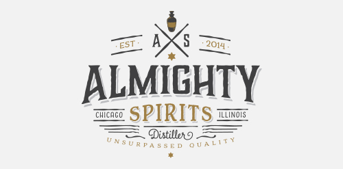 Almighty Spirits Logo Design