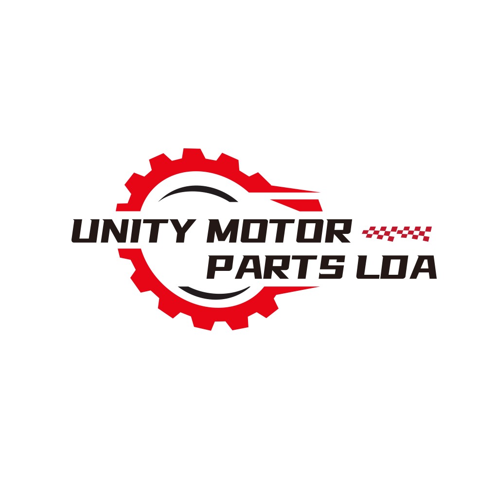 Unity Motor Parts Logo Design