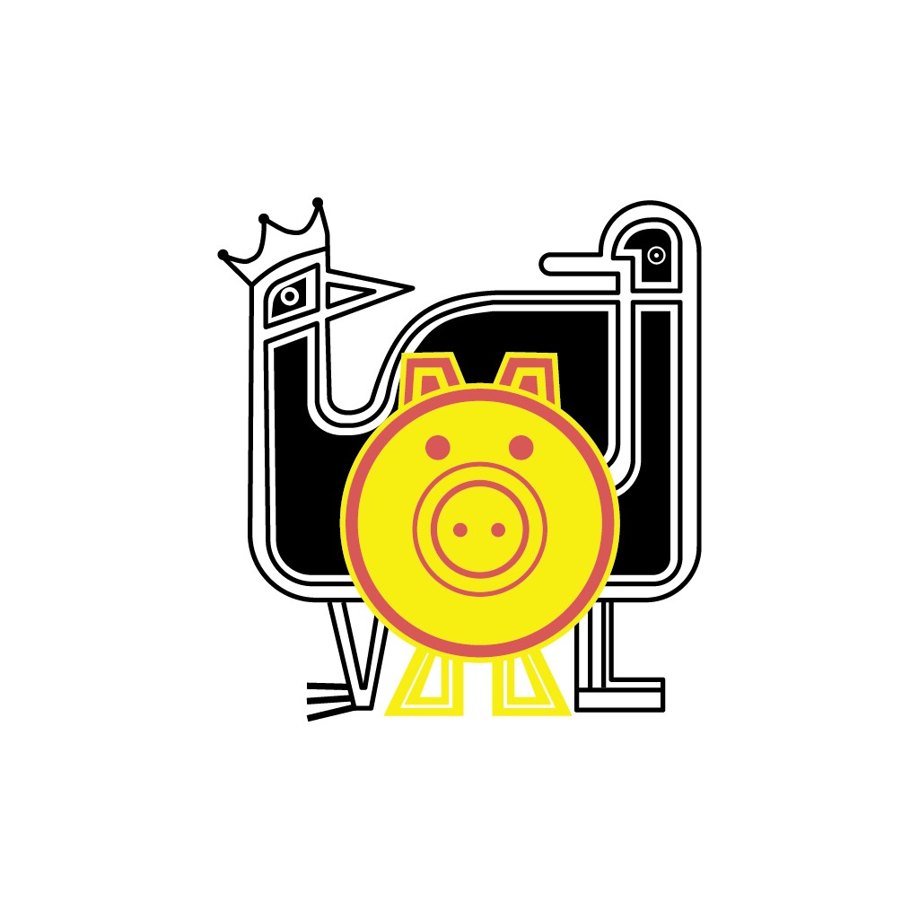 猪年生肖主题logo设计