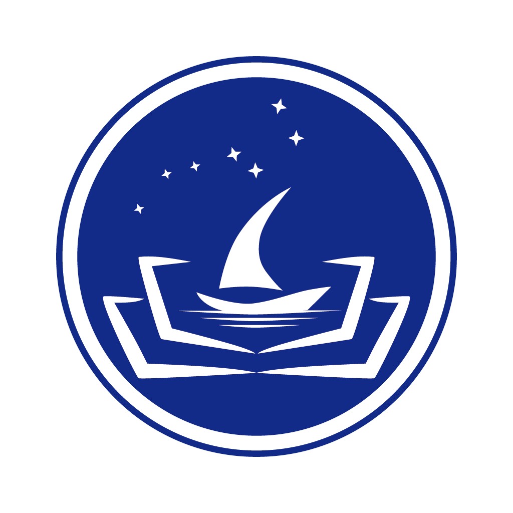 帆船与星空logo设计