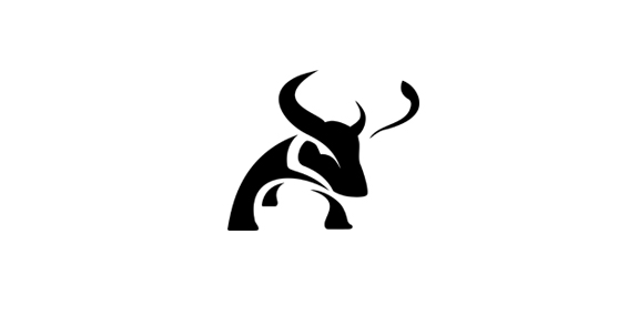 牛头logo设计:简约力量的象征