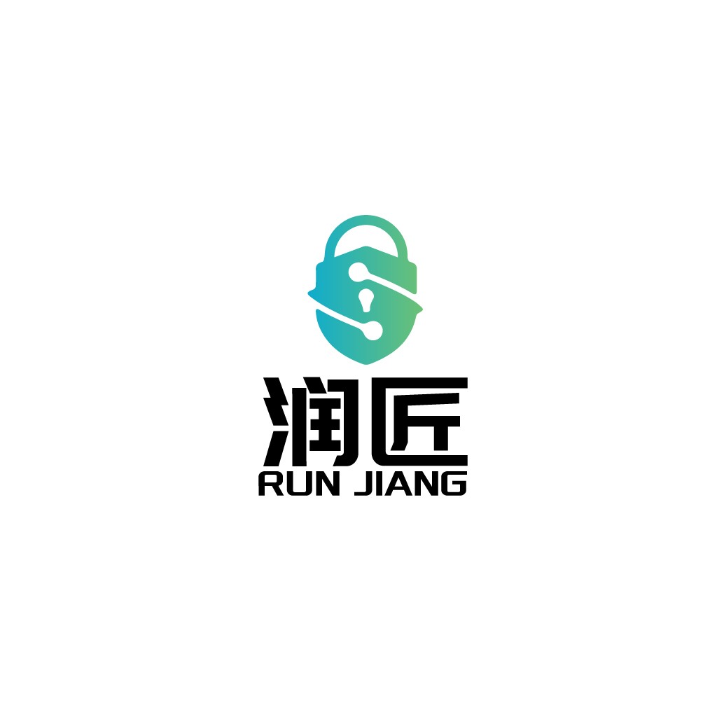 润匠logo设计：现代简约科技感标志