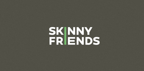 简约风格的Skinny Friends Logo设计