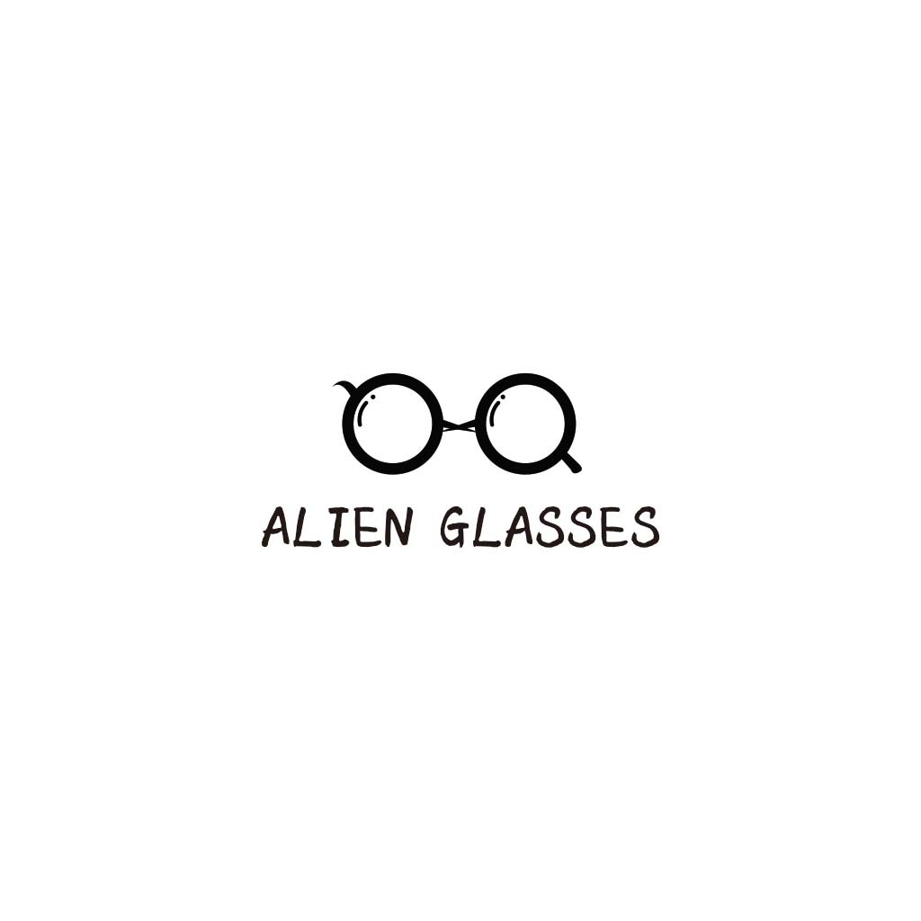 简约眼镜logo设计