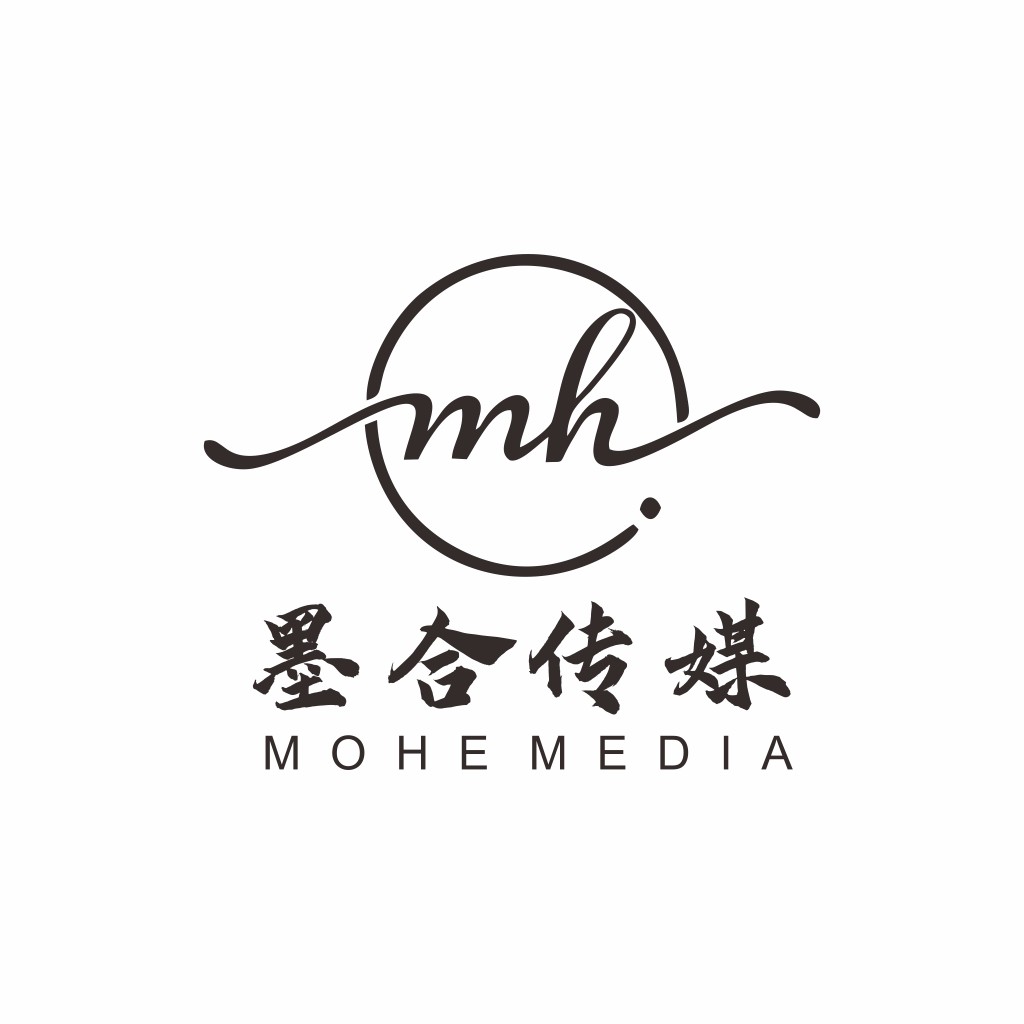 简约优雅的媒体品牌logo设计