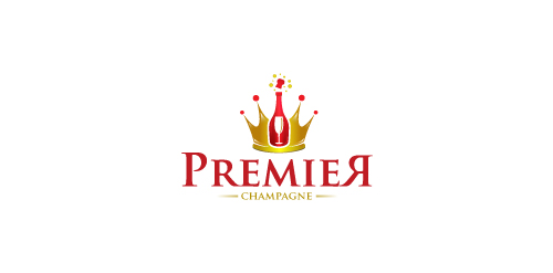 Premier Champagne Logo Design