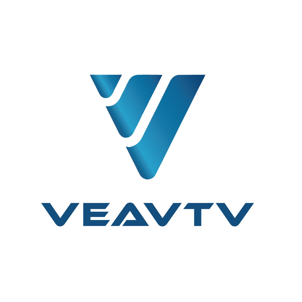 现代简约风格的V字母logo设计