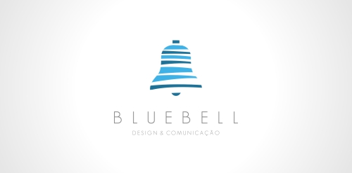 蓝色风铃logo设计：简洁现代的视觉传达