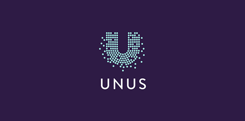 简约时尚的UNUSU logo设计