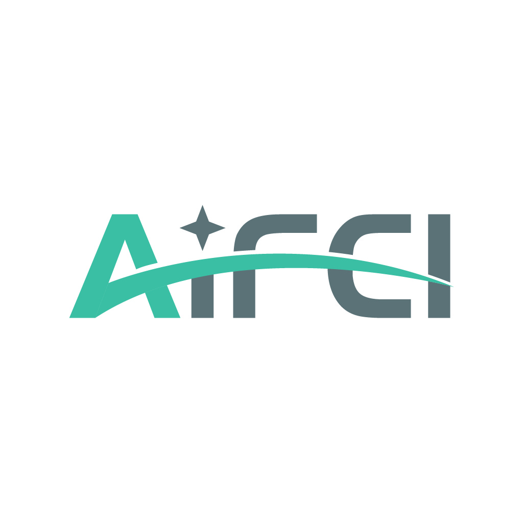 简洁现代的AirCi品牌logo设计