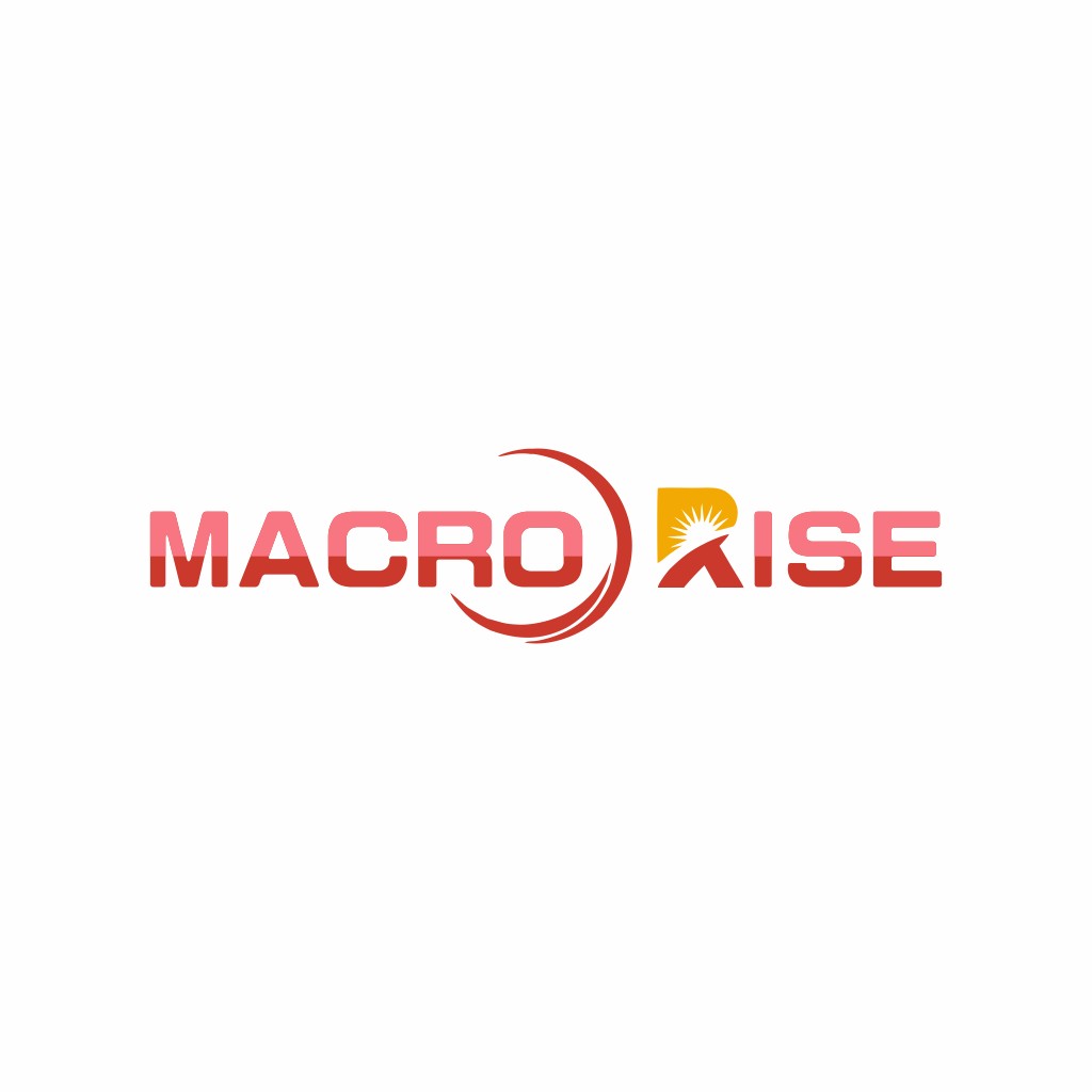 MACRO RISE Logo设计:现代简洁品牌标识