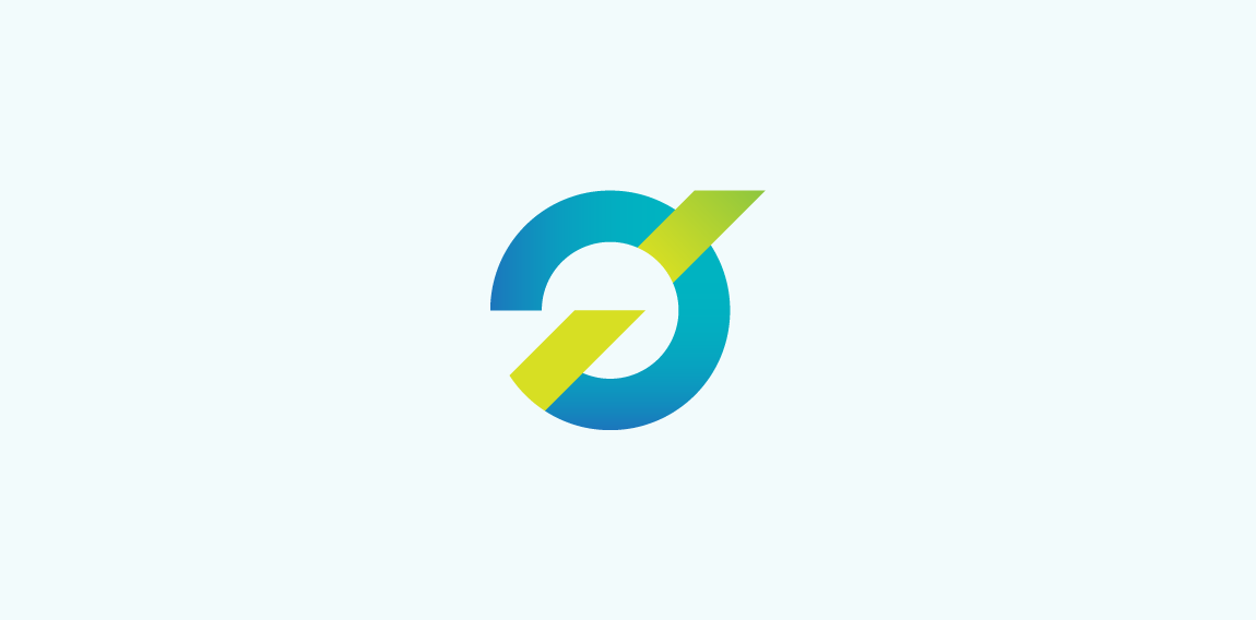 简洁现代的圆环logo设计
