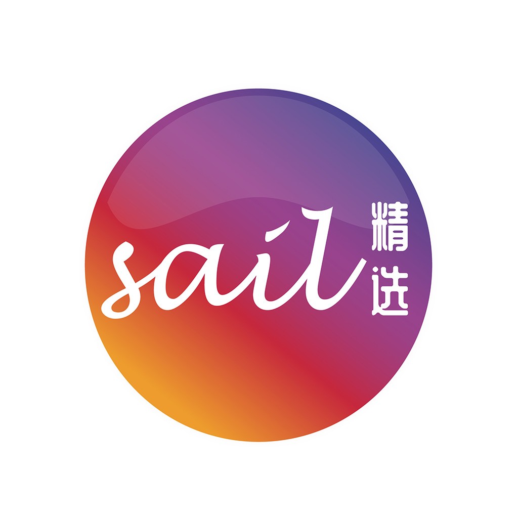 紫色渐变圆圈logo设计