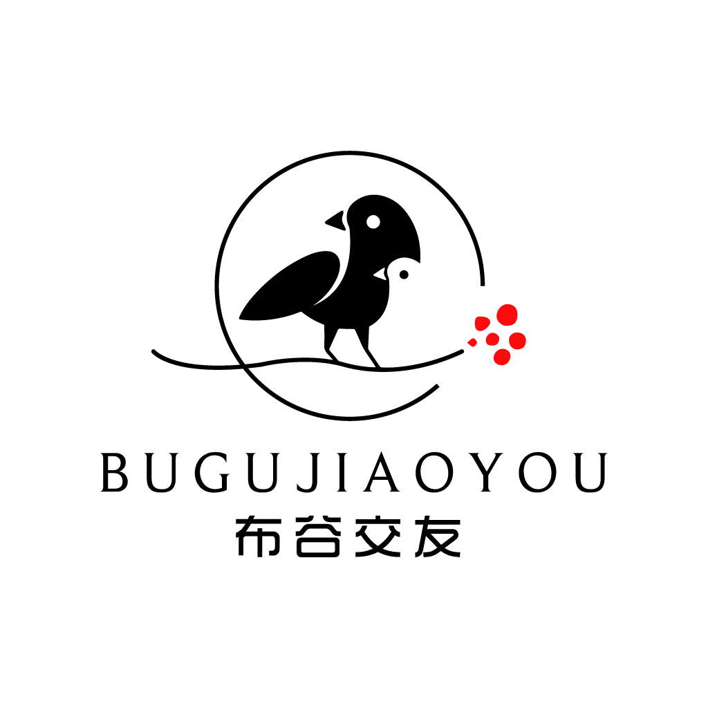 布谷鸟logo设计:简洁现代风格