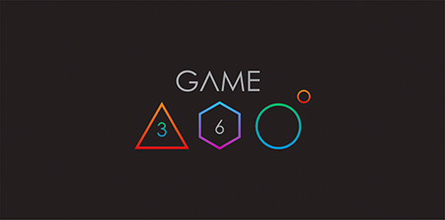 简约几何图形游戏logo设计