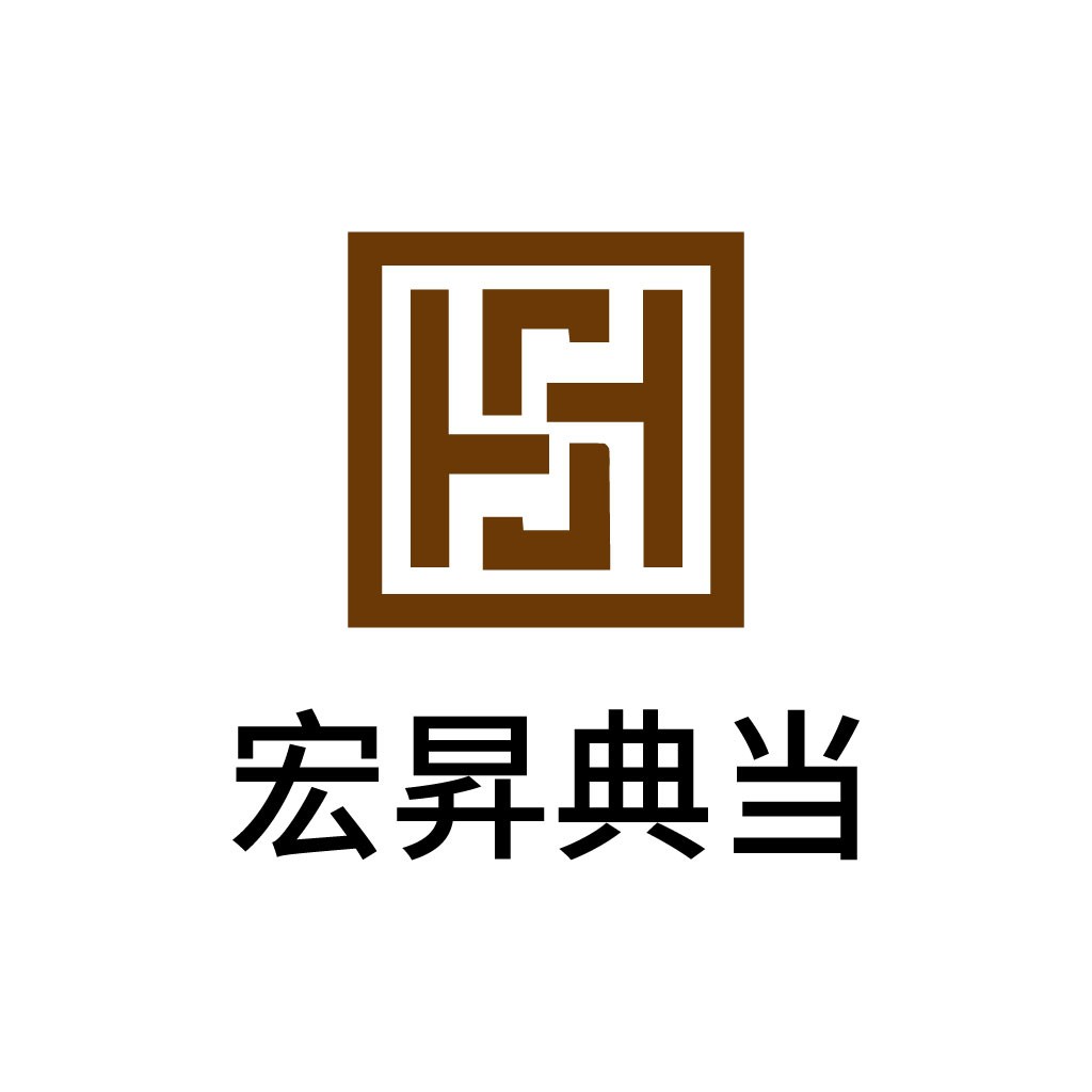 简约大方的方框logo设计