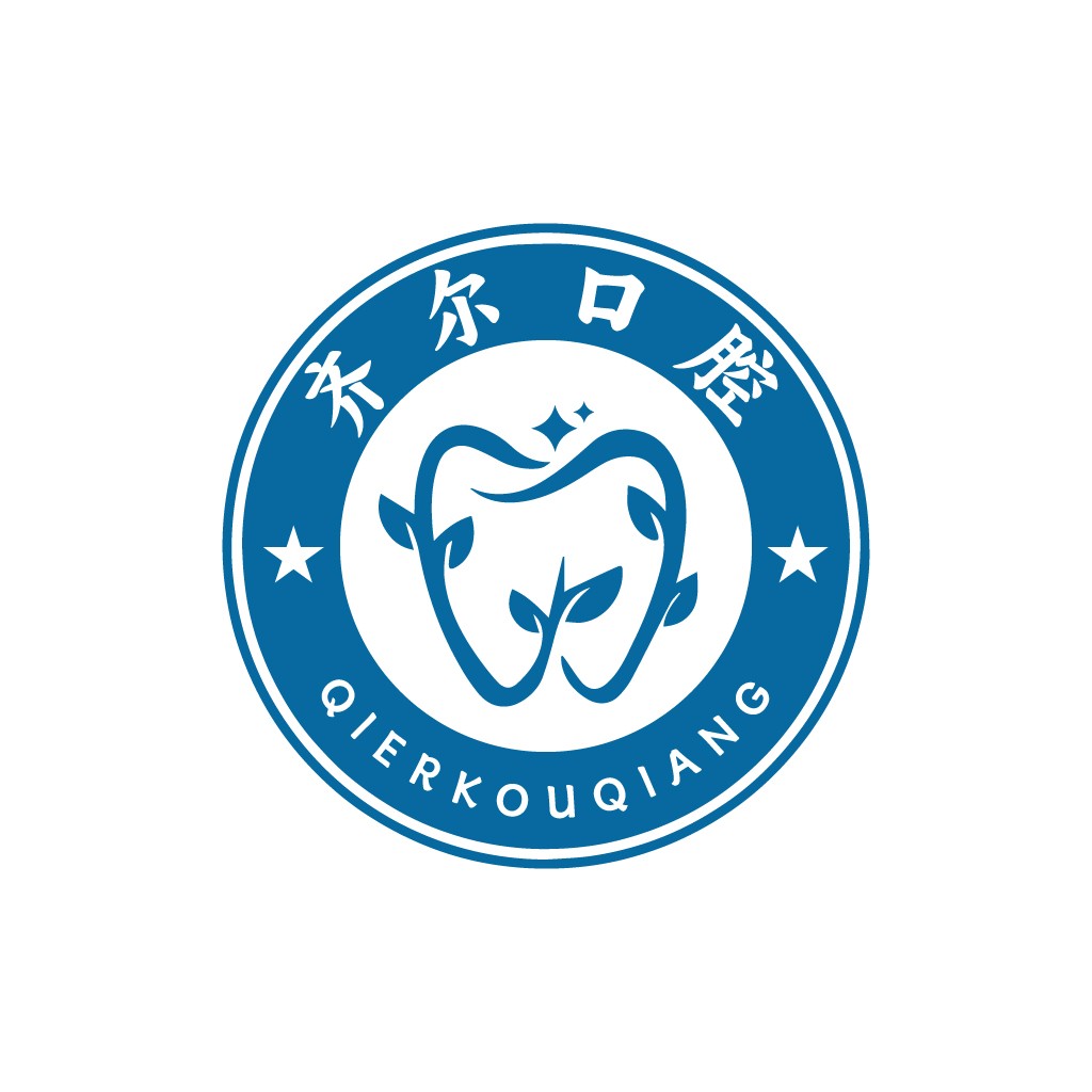 清新简约口腔护理logo设计