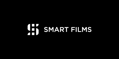 简约黑白logo设计:SMART FILMS