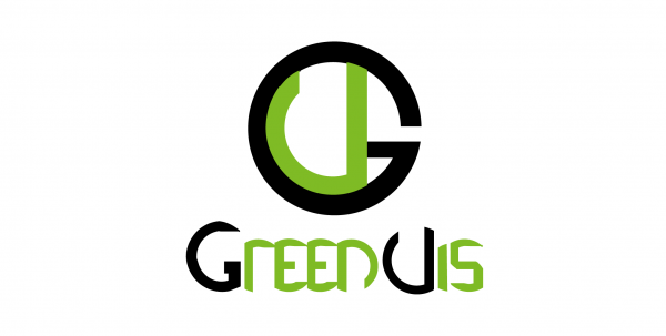 绿色GIS系统logo设计