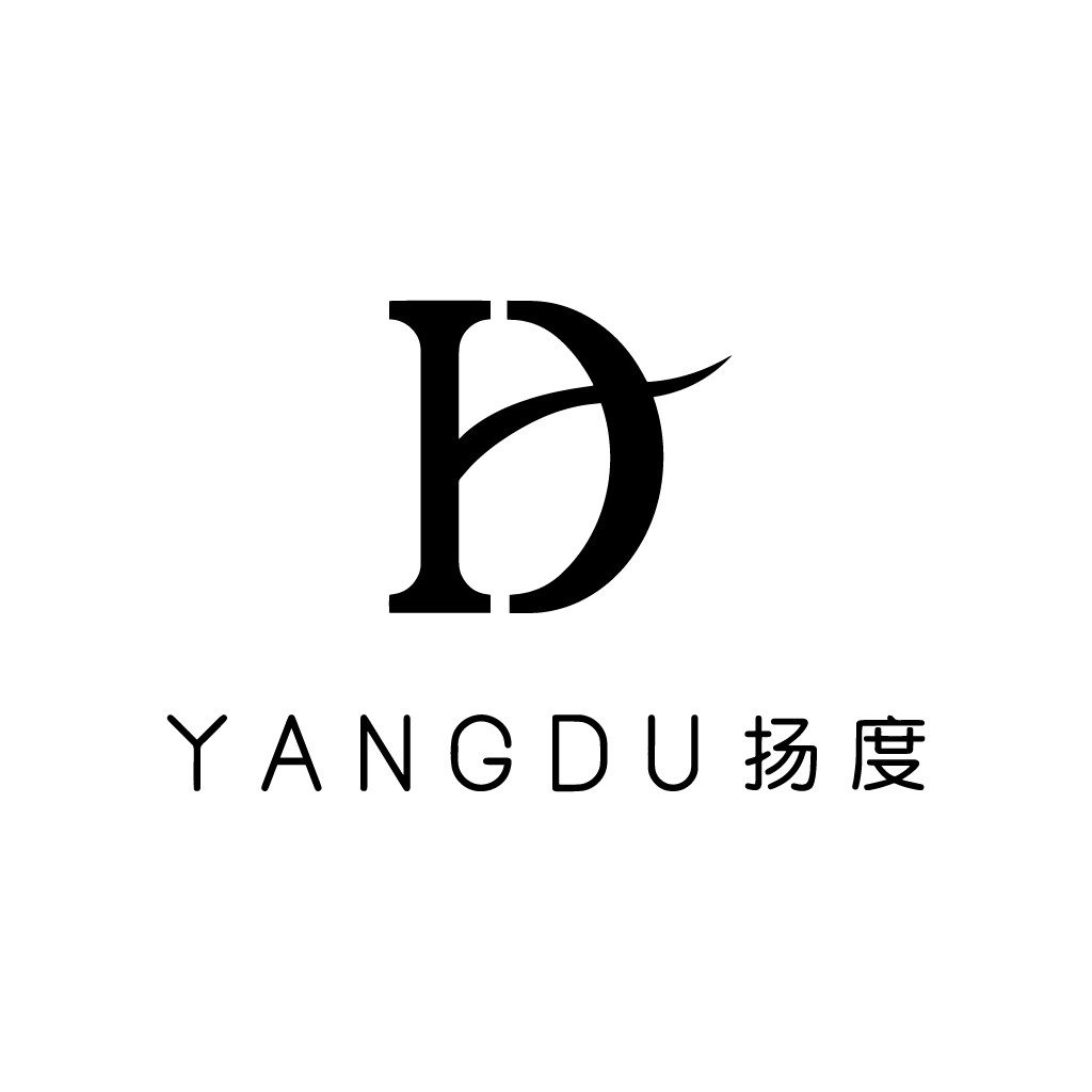简洁优雅的字母D logo设计