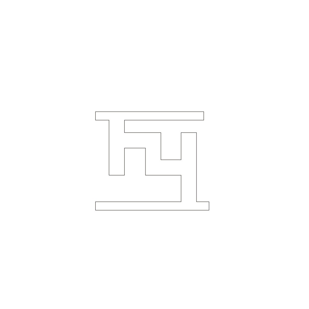 简洁线条logo设计