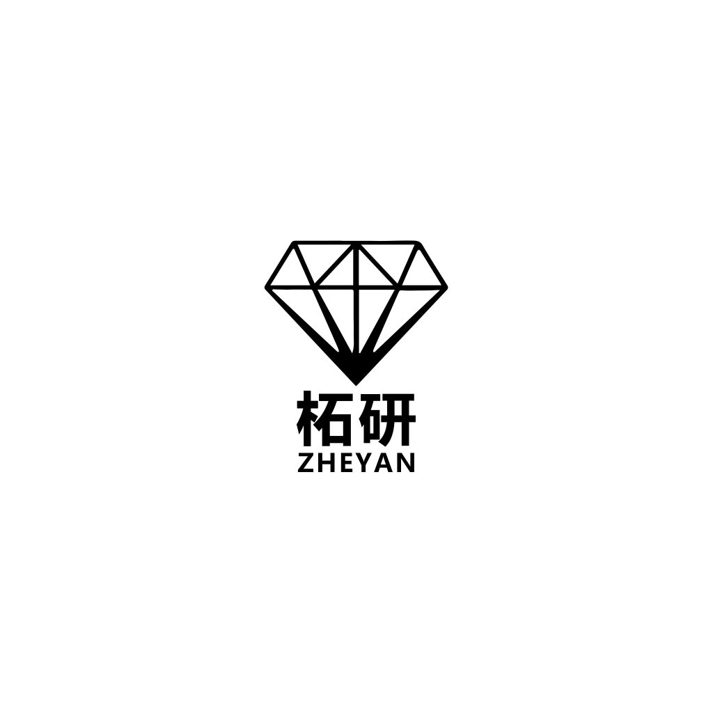 简约钻石logo设计