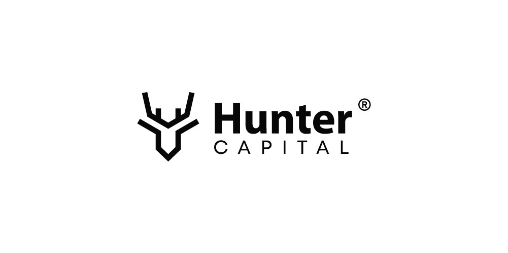 猎人资本logo设计：简洁现代金融品牌标识