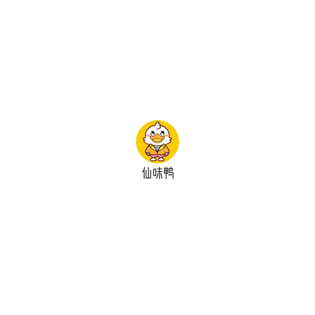 卡通小鸭子logo设计