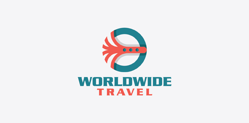 全球旅行logo设计